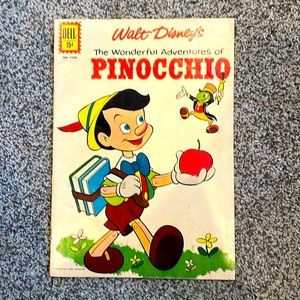Dell Four Color 1962 Pinocchio No. 1203 Comic Book